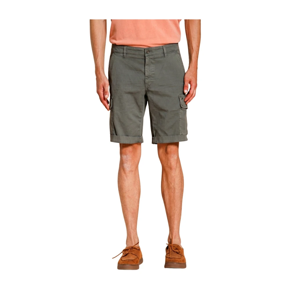 Mason's Hombre Verde Pantalones Cortos, Talla: 4XL