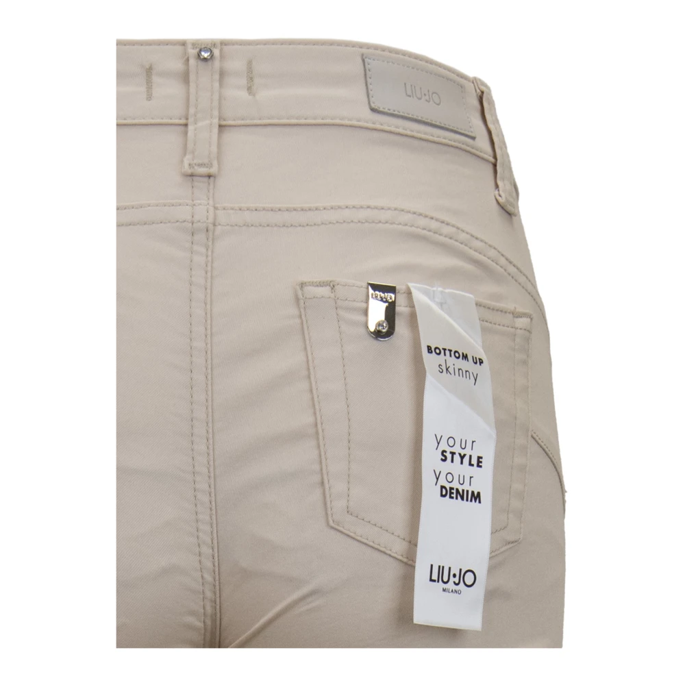 Liu Jo Geknoopte Dames Jeans Beige Dames