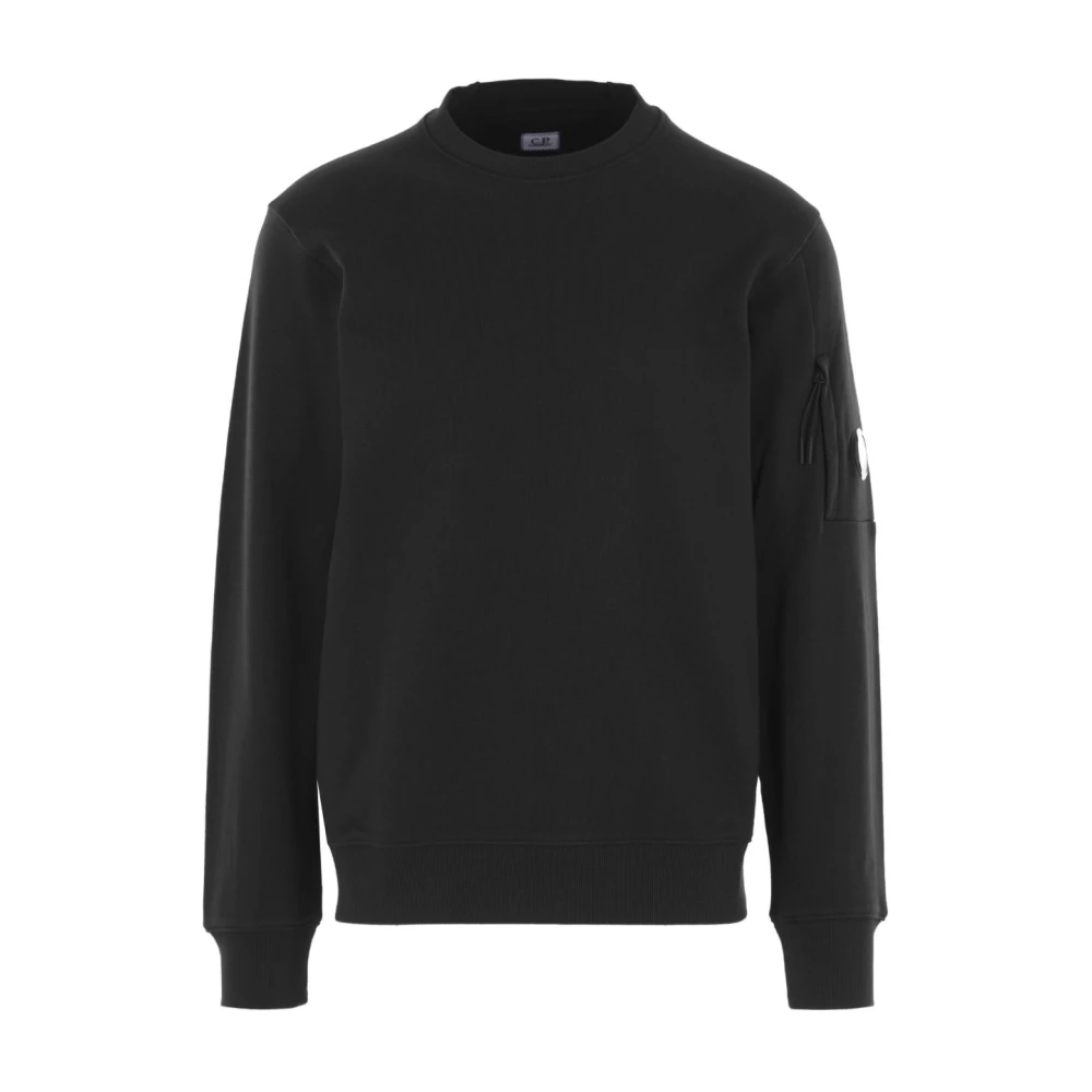 C.p. Company Black Sweatshirt Stylish Fit Comfortable Casual - Male - Sweatshirts - Black - 2XL - Sweatshirts & Hoodies