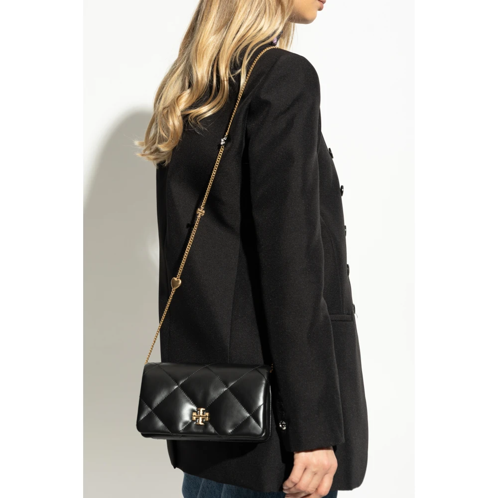 TORY BURCH Portemonnee Kira aan een band Black Dames