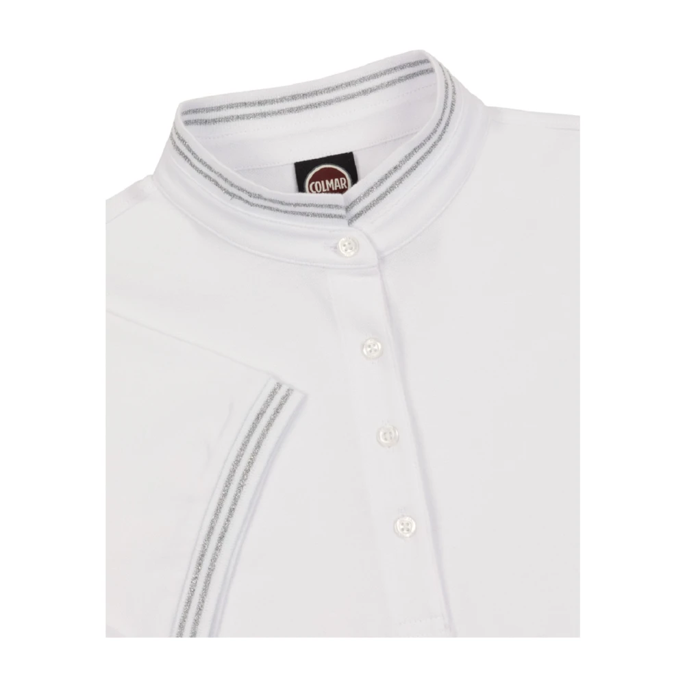 Colmar Witte T-shirts en Polos met Lurex White Dames