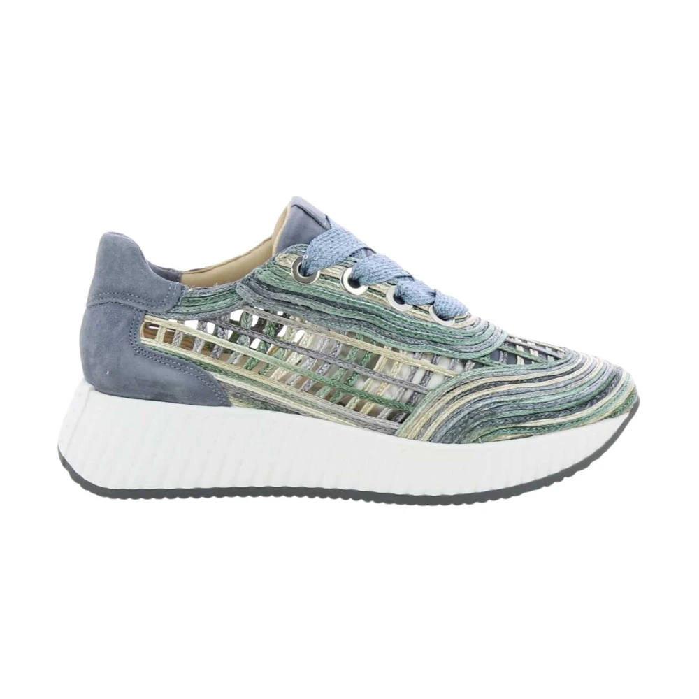 Softwaves Blauwe Damesschoenen Elegante Stijl Dames Schoenen Veelkleurig Multicolor