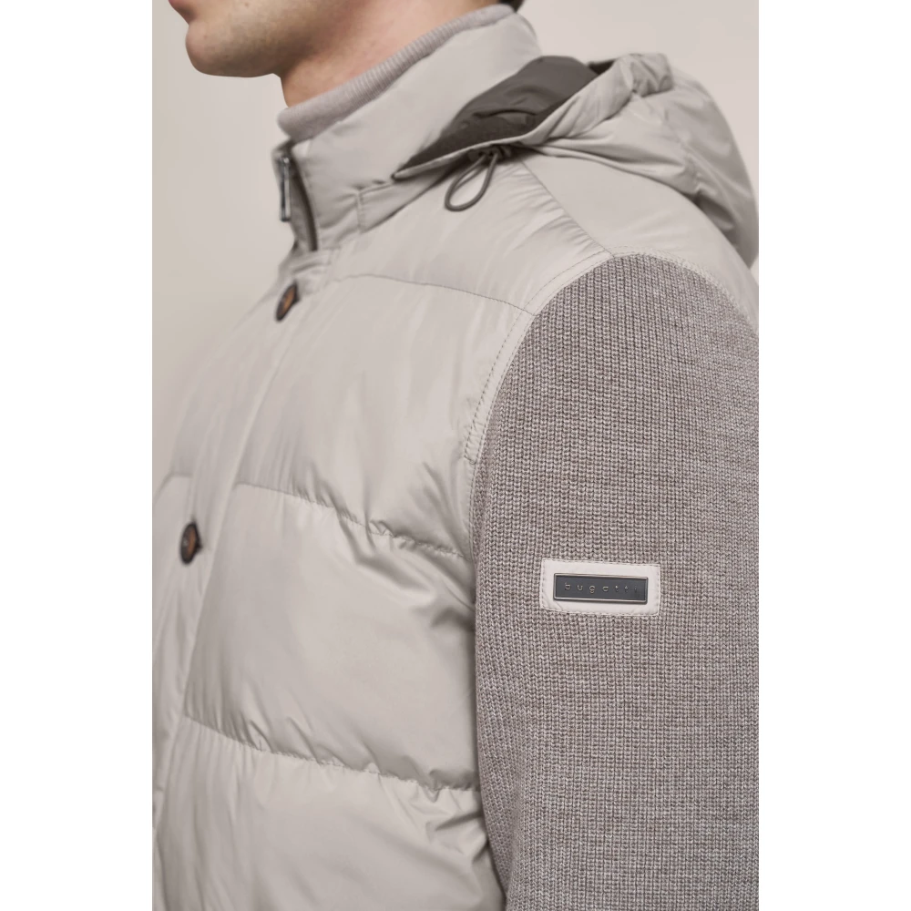 Bugatti Stijlvolle Jas Sneakers Beige Heren