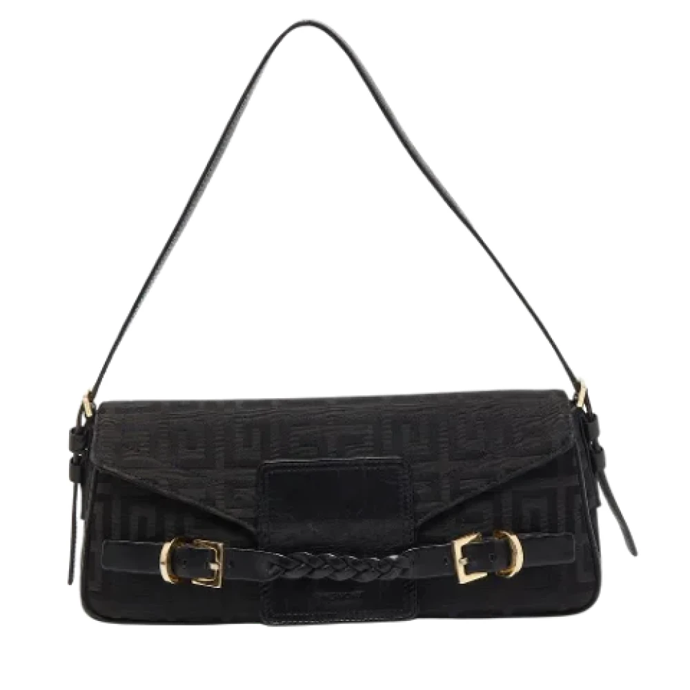 Givenchy Pre-owned Fabric shoulder-bags Black Dames