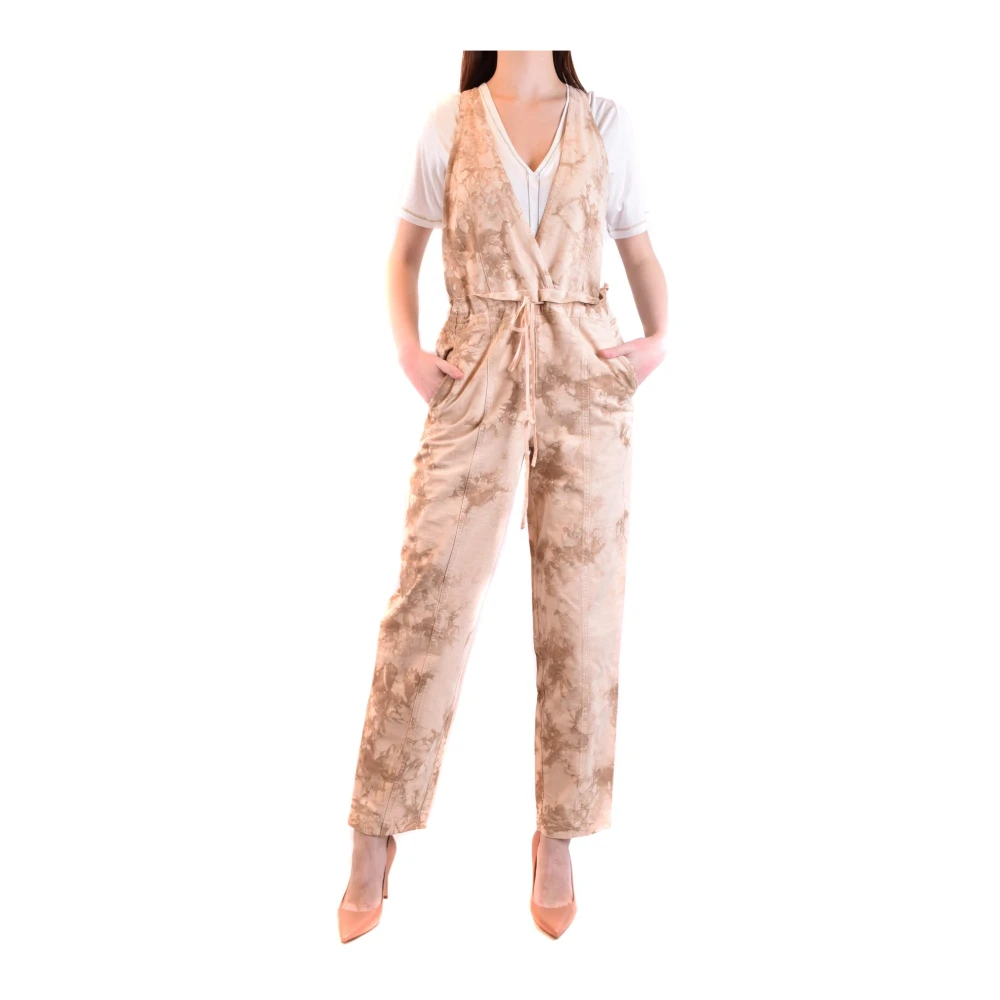 Twinset Women's Beige Jumpsuit - Jumpsuits - Xs - Jumpsuits & Playsuits