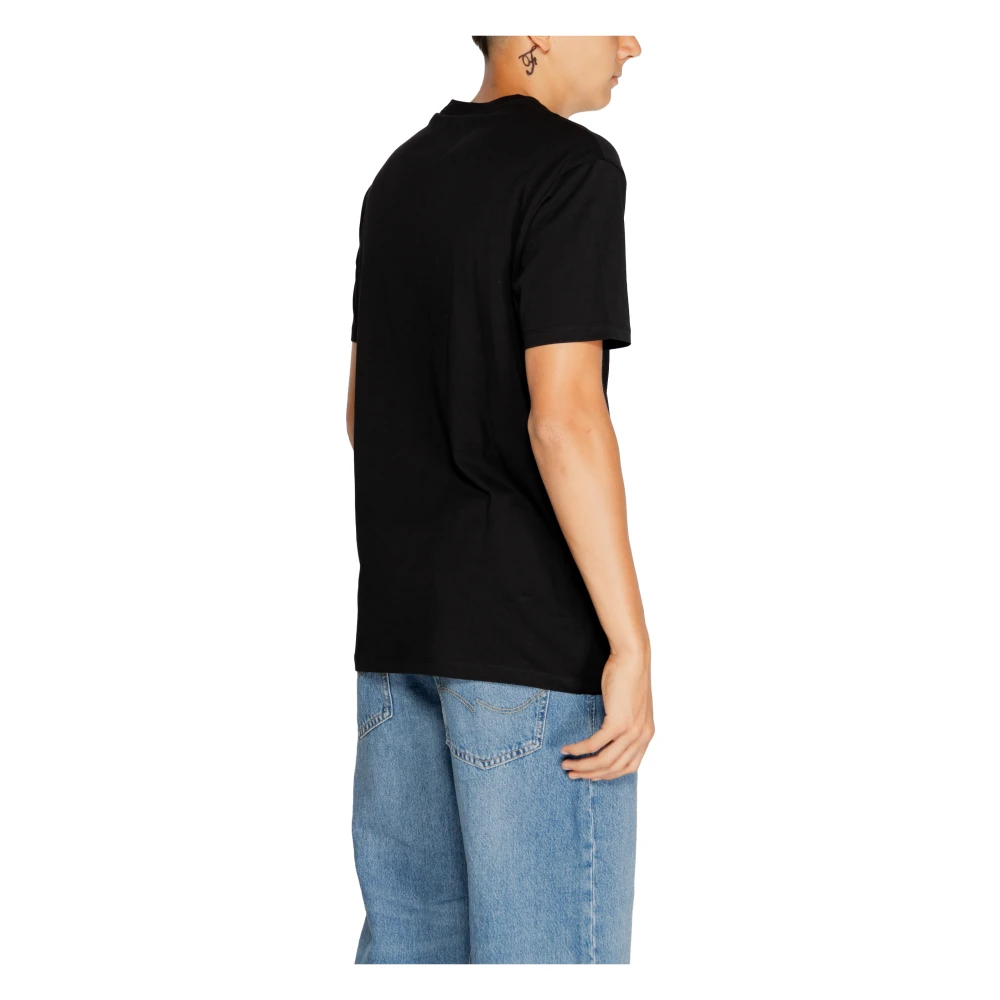 Armani Exchange Heren T-shirt Polo Herfst Winter Collectie Black Heren