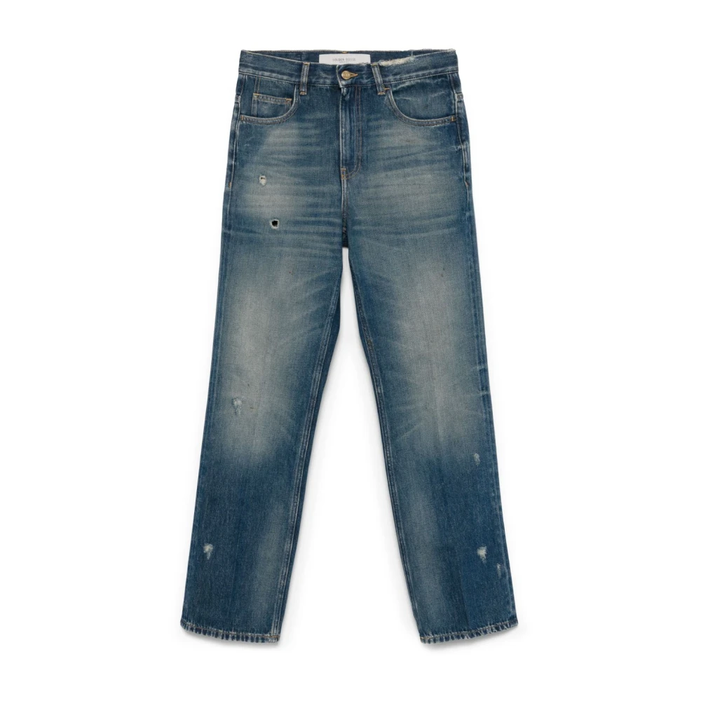 Golden Goose Women's Blue Jeans- True To Size Fit - Straight Fit Jeans - W27 - Jeans