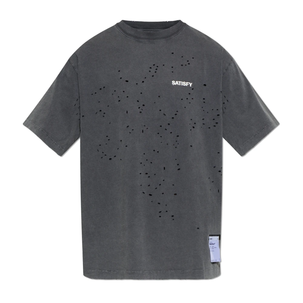Satisfy Uomo Grigio - Mothtech T-Shirt, Size: M - Immagine 4