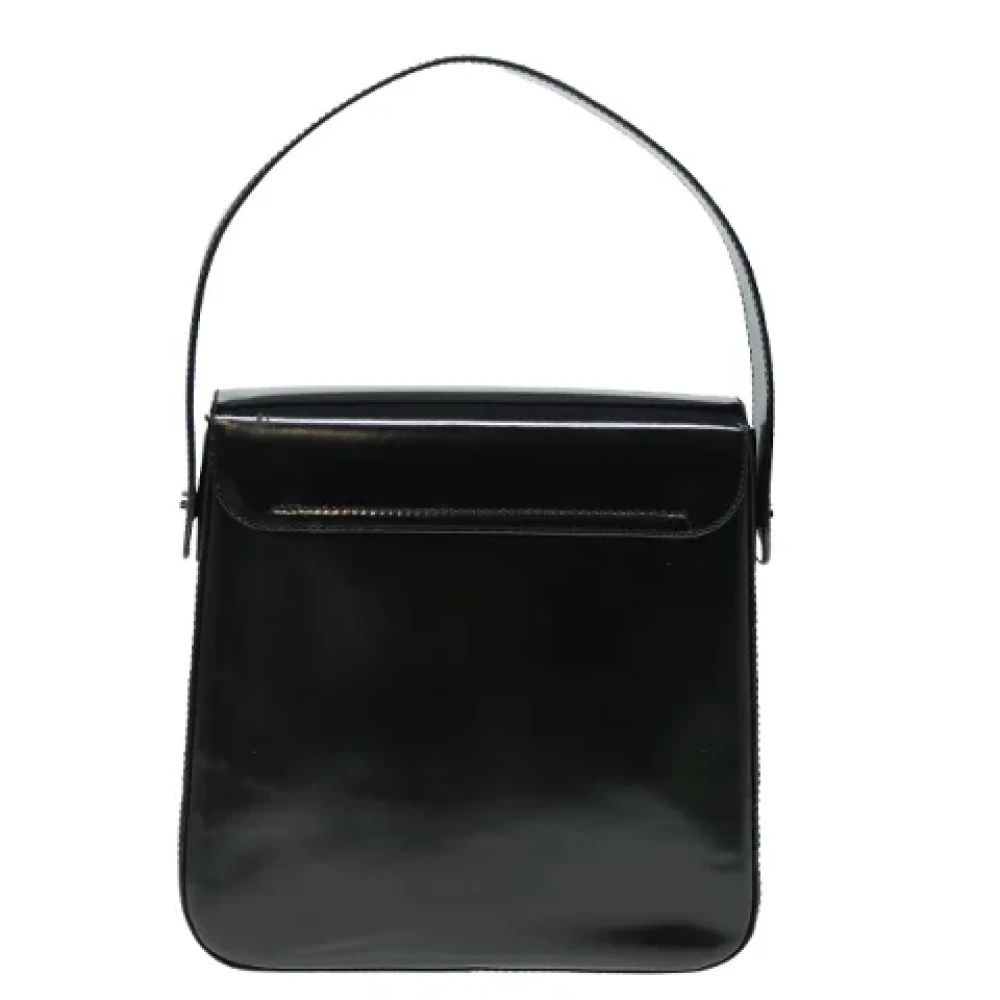 Salvatore Ferragamo Pre-owned Leather handbags Black Dames