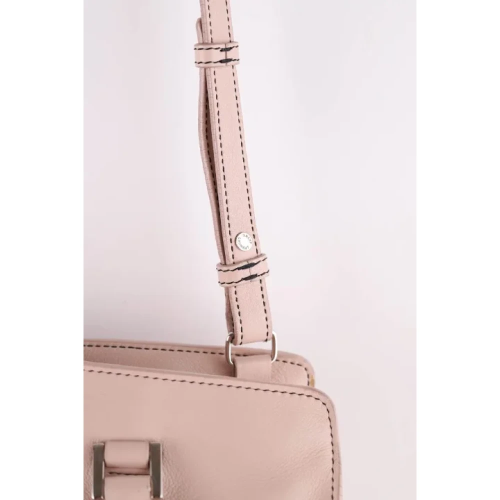 Saint Laurent Vintage Pre-owned Leather shoulder-bags Pink Dames