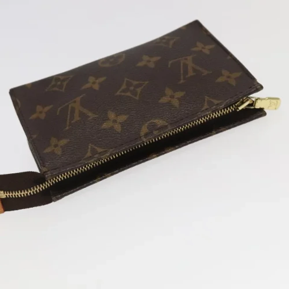 Louis Vuitton Vintage Pre-owned Canvas clutches Brown Dames