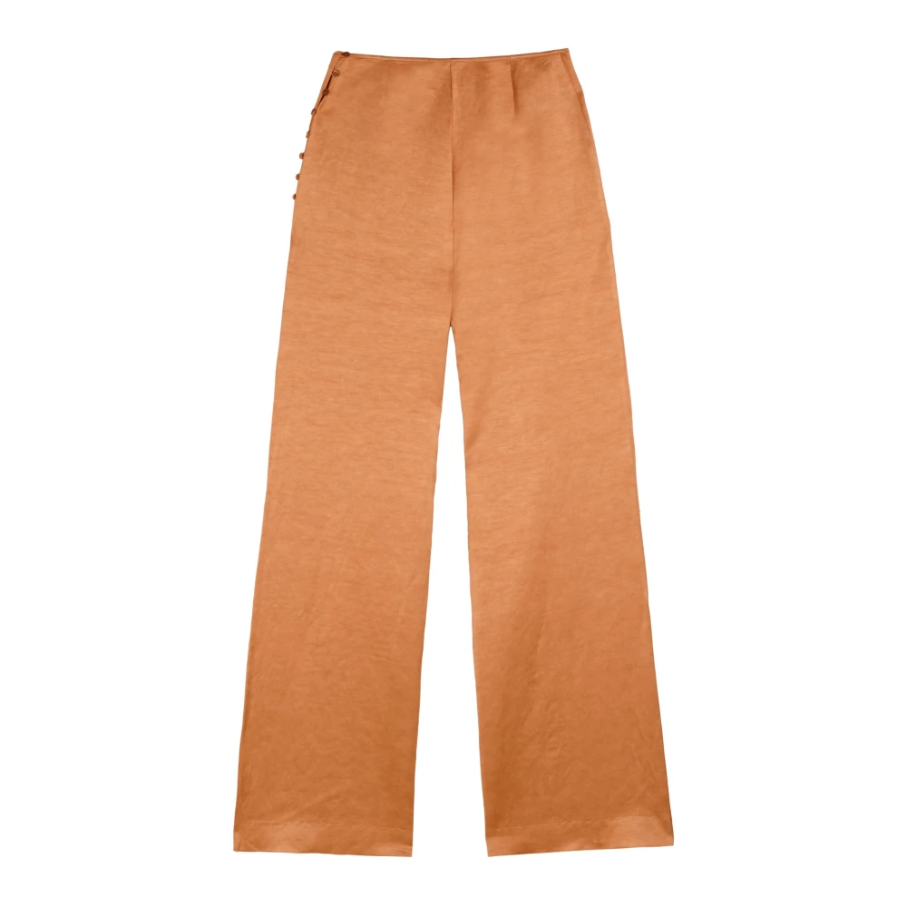 Cortana Paz mandarijn bell-bottom broek Orange Dames