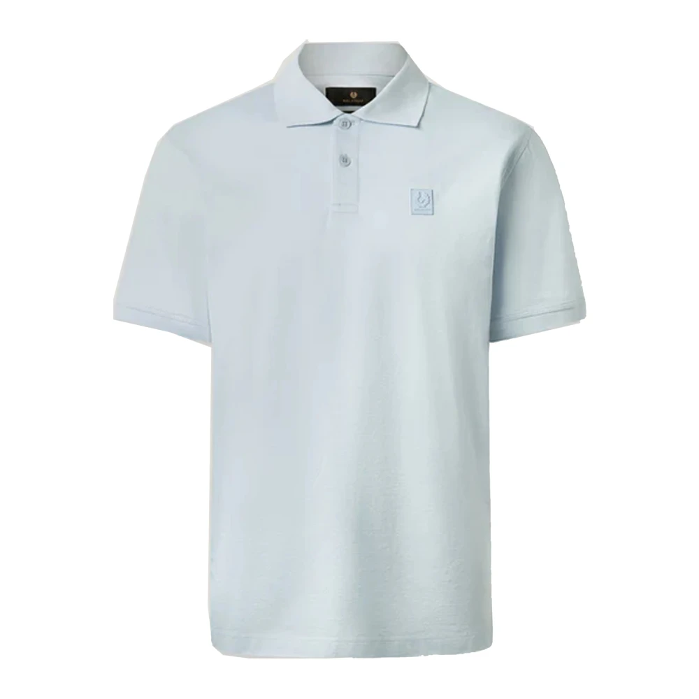 Belstaff Men's Blue Steel Polo - Polo Shirts - M - Tops