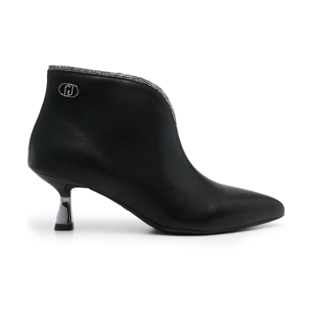 Black Rhinestone Ankle Boots Liu Jo Women s Fashion Miinto