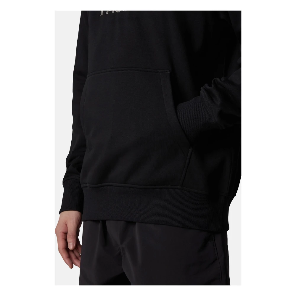 The North Face Stijlvolle Sweatshirt voor Outdoor Avonturen Black Heren