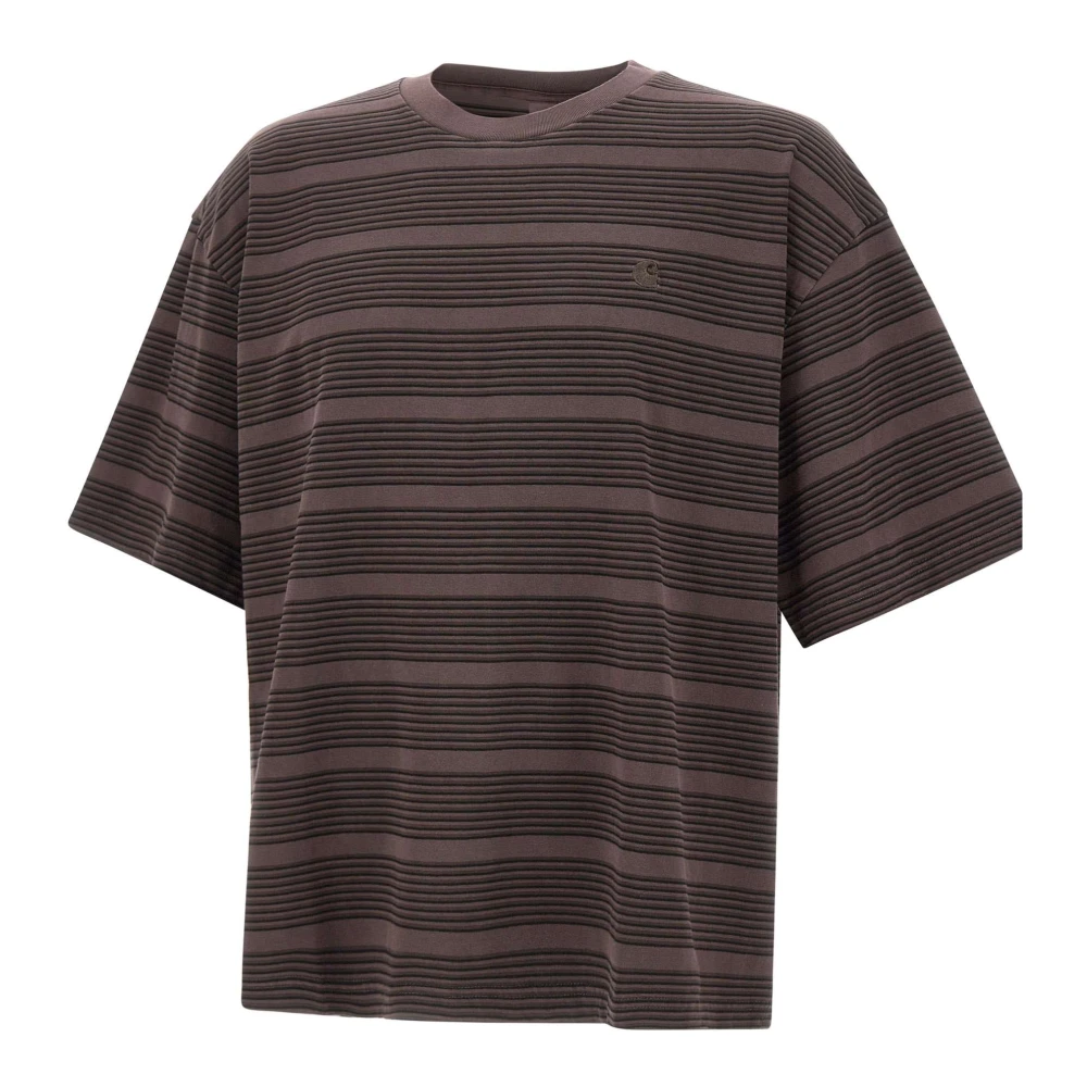 Carhartt Wip Men's Purple T-Shirts, L, Hanson T-Shirt