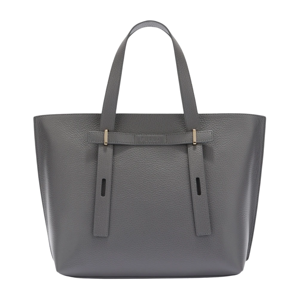 Furla Giove Tote M Gray Dames