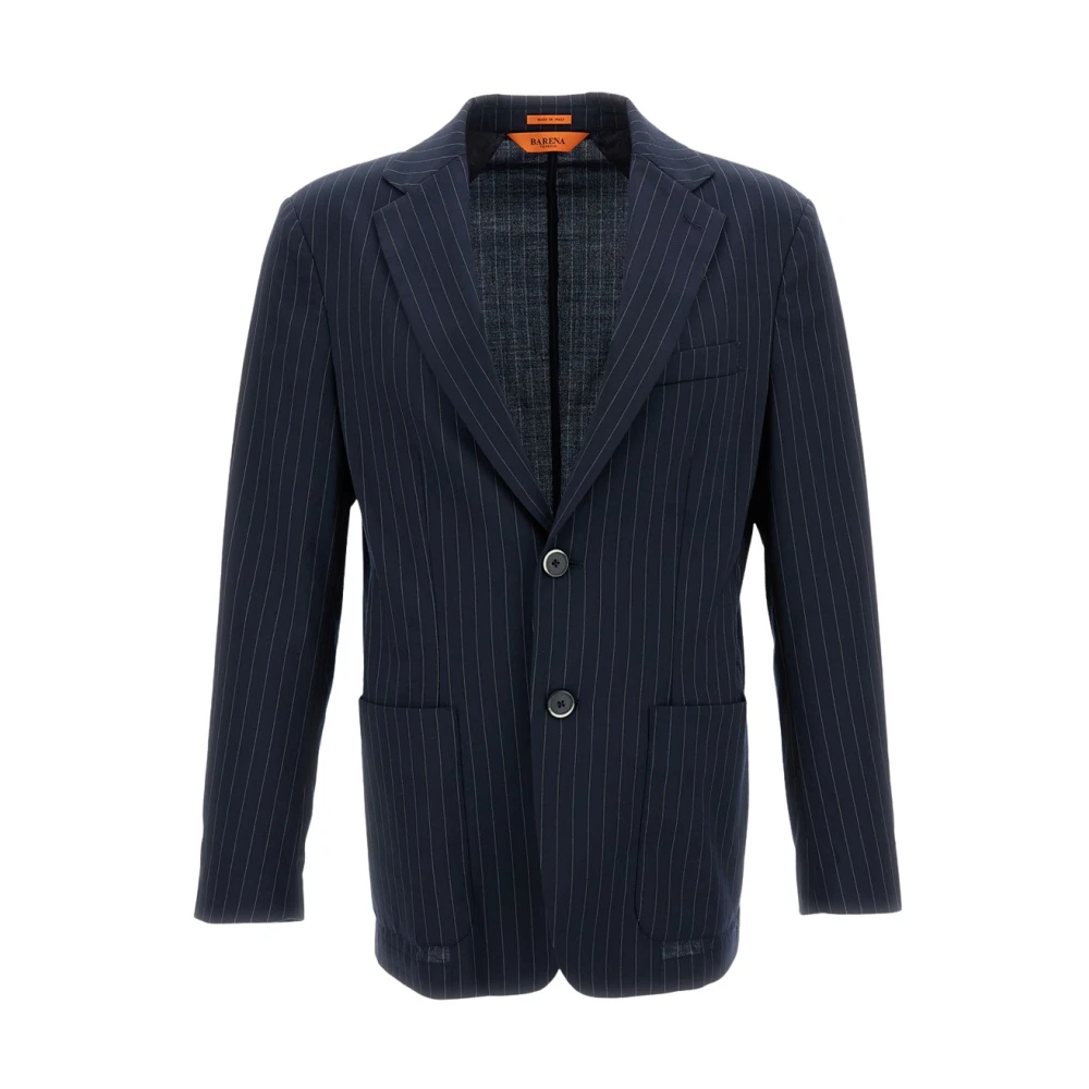 Barena Venezia Men's Blue Blazers, M, Giacca Monopetto