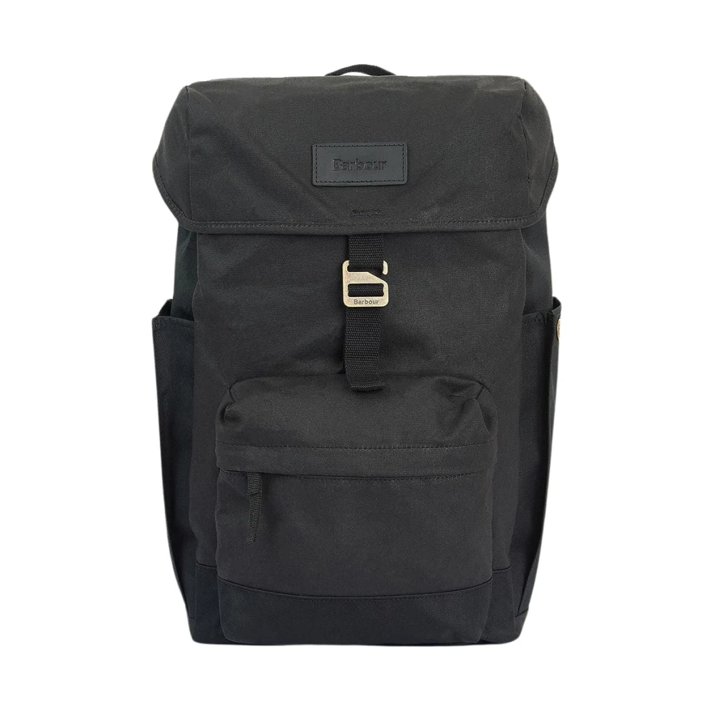 Barbour Essentiële Rugzak in Effen Kleur Black Heren