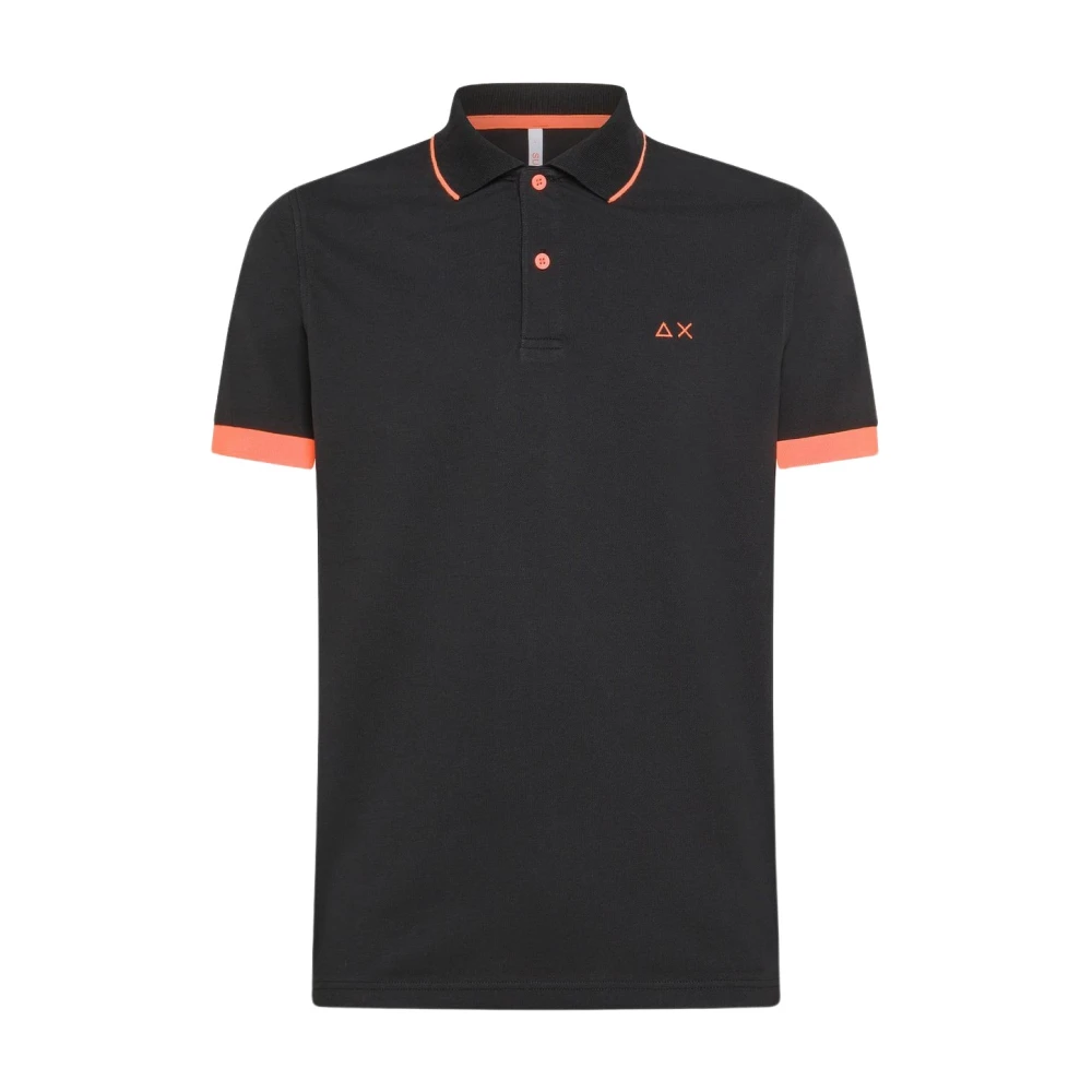 Sun68 Klassieke Polo Black Heren
