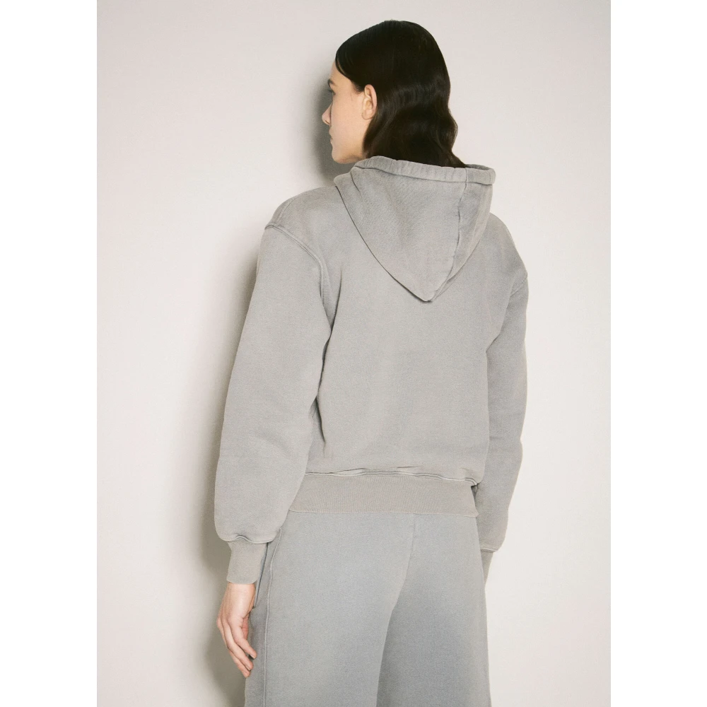 Our Legacy Hoodie in zwaar jersey Gray Dames