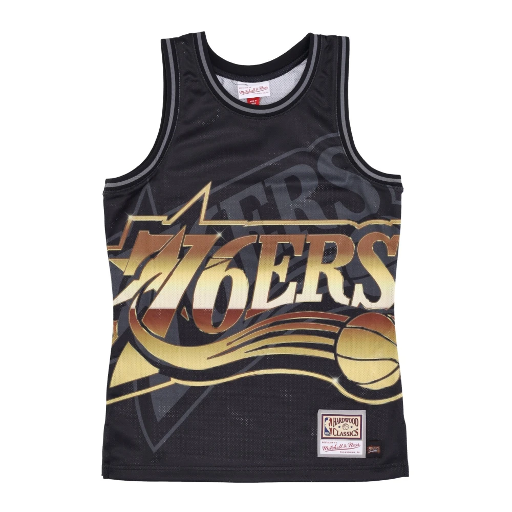 Mitchell & Ness NBA Big Face Tank Top Black Heren