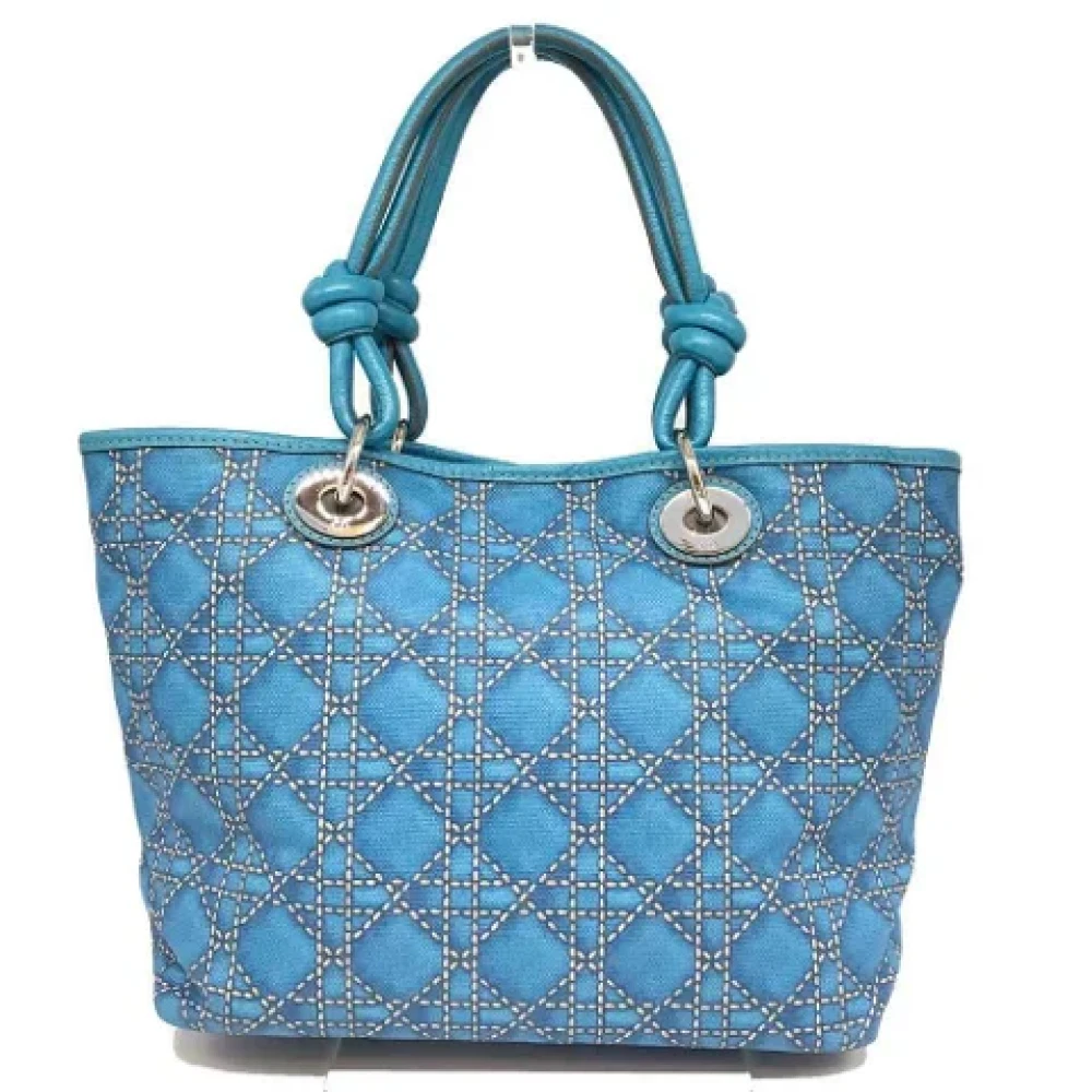 Dior Vintage Pre-owned Plastic dior-bags Blue Dames