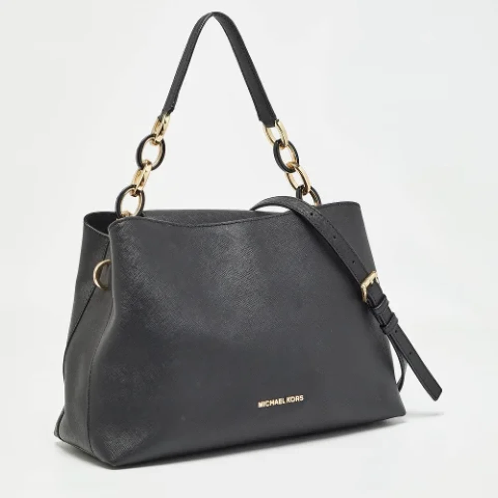 Michael Kors Pre-owned Leather shoulder-bags Black Dames