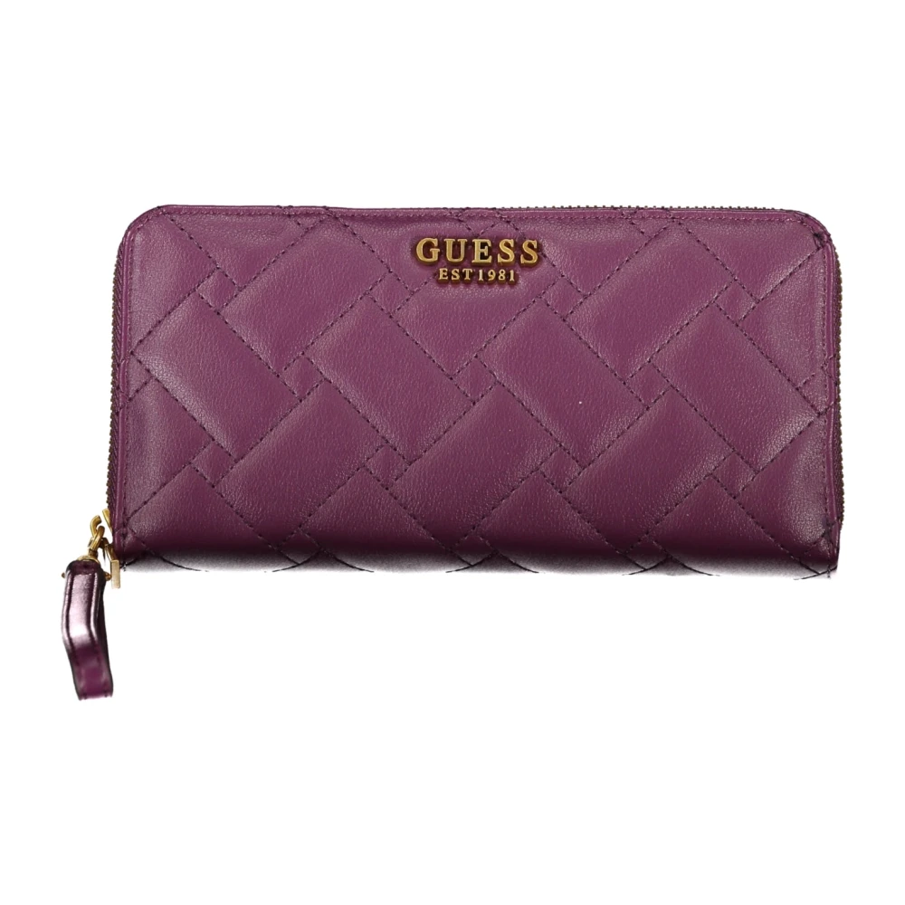 Guess Paarse Damesportemonnee Gracelynn SLG Purple Dames
