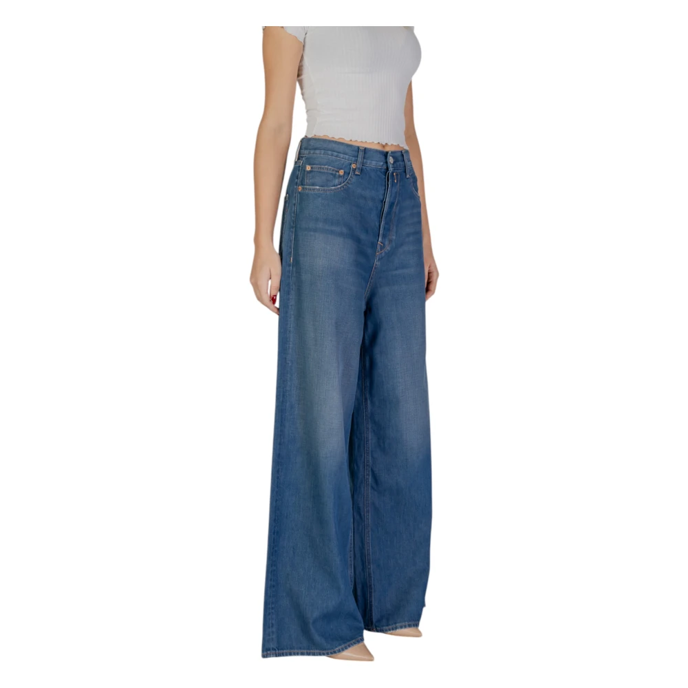 Replay Bootcut en Leg Boots Wide Jeans Blue Dames