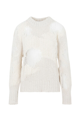 pull-en-maille-melangee-de-laine-blanc-effet-use