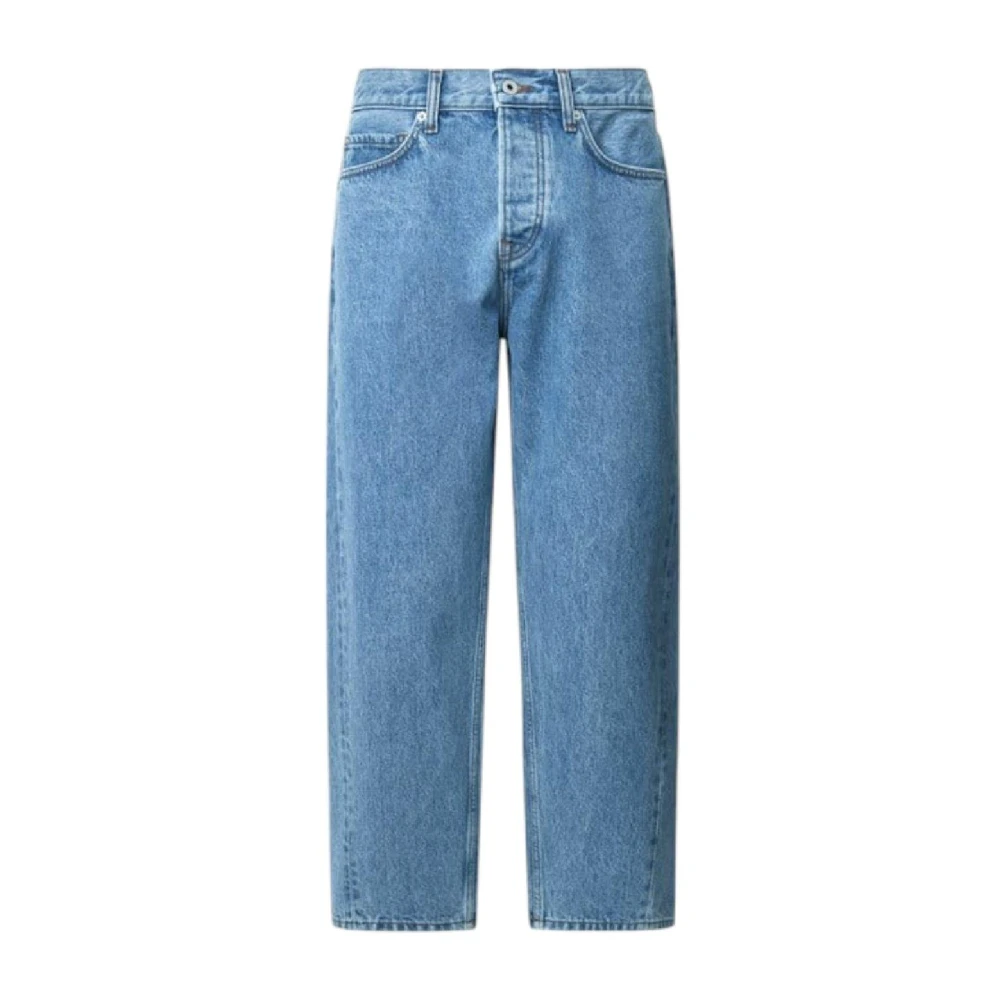 Pepe Jeans Men's Blue Straight Fit Jeans, W32 L28, Relaxed Barrel Jeans