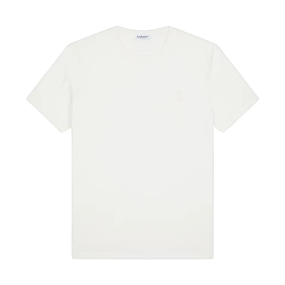 Dondup Witte T-shirts en Polos White Heren