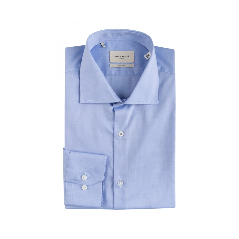 Brooksfield Herenoverhemd Blue Heren