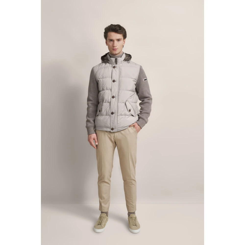 Bugatti Stijlvolle Jas Sneakers Beige Heren
