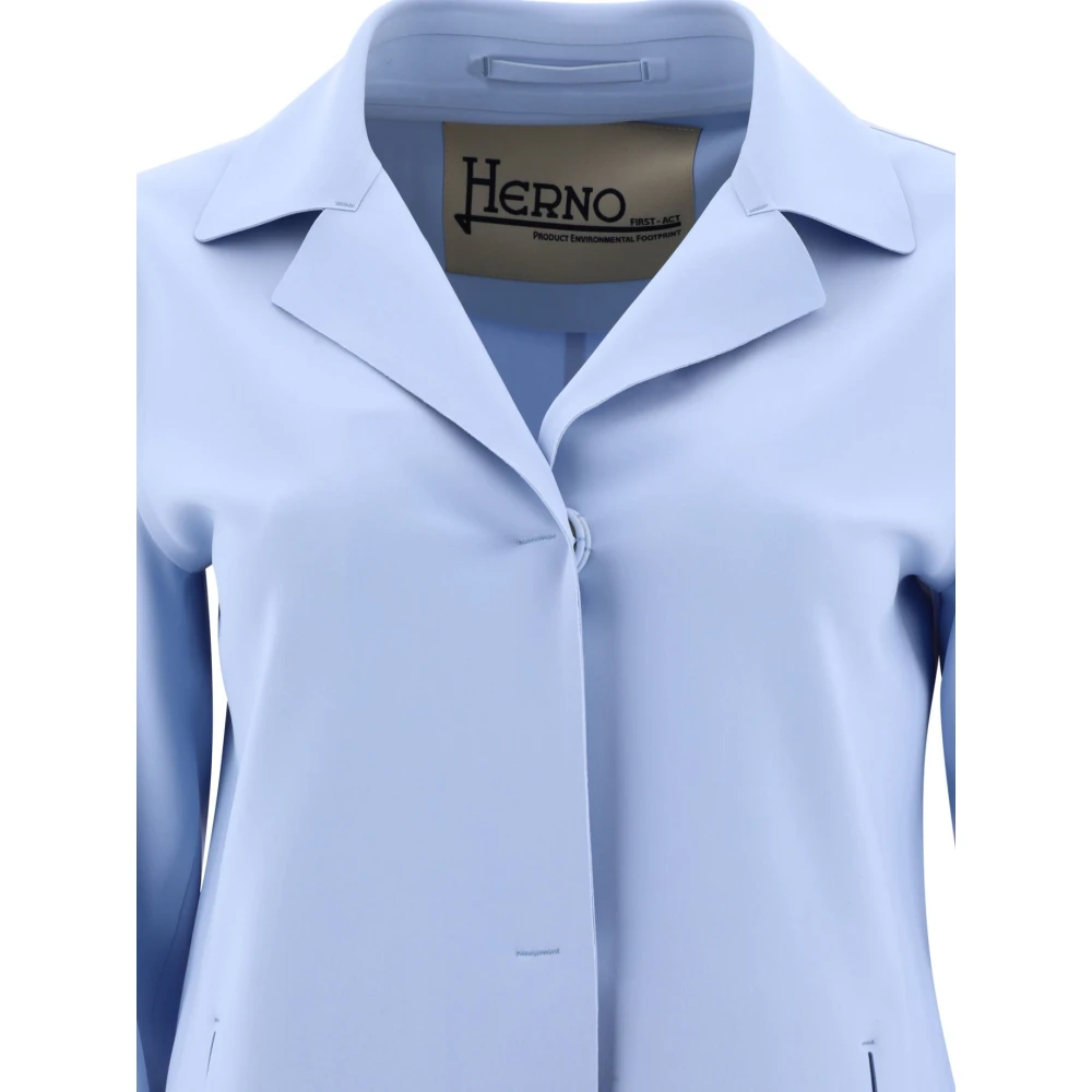 Herno Coats Blue Dames