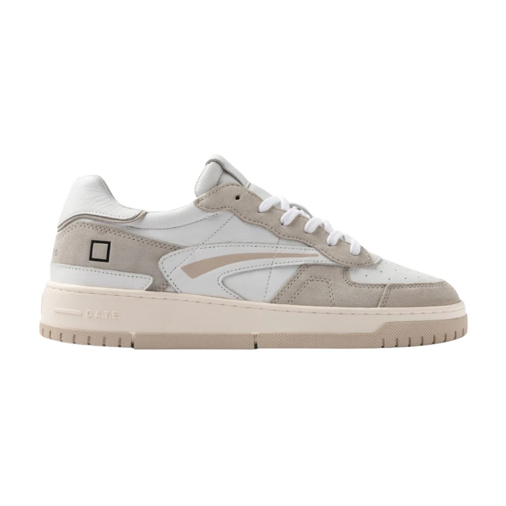 D.a.t.e. Men's Beige Torneo Sneaker - Sneakers - 6 Uk - Shoes