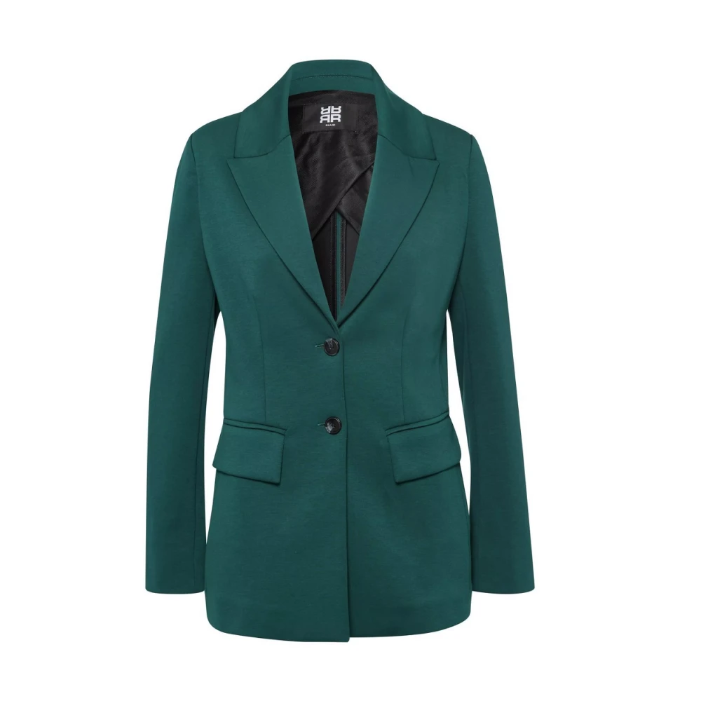 RIANI Getailleerde Jersey Blazer Green Dames