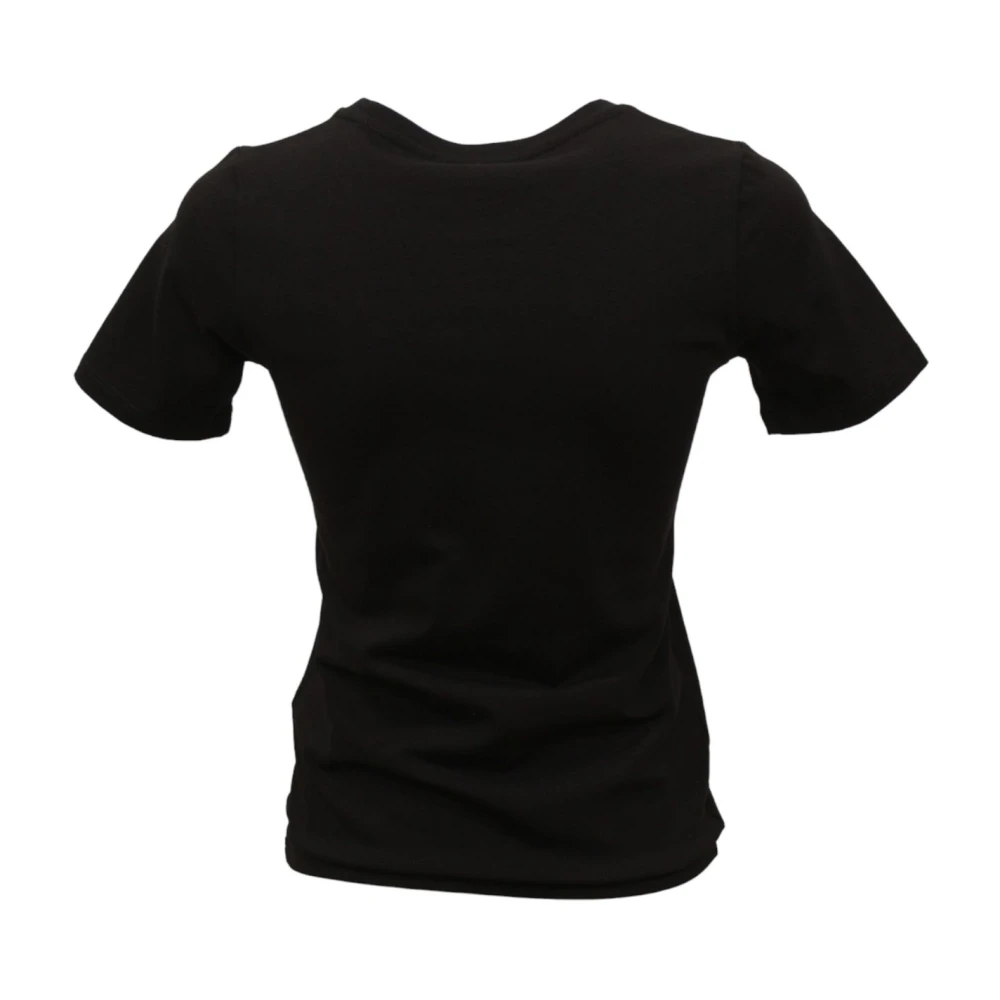 Gaëlle Paris Korte Mouw T-shirt Black Dames