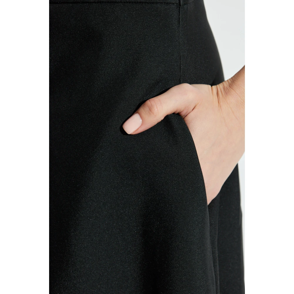 Jil Sander A-lijn rok Black Dames