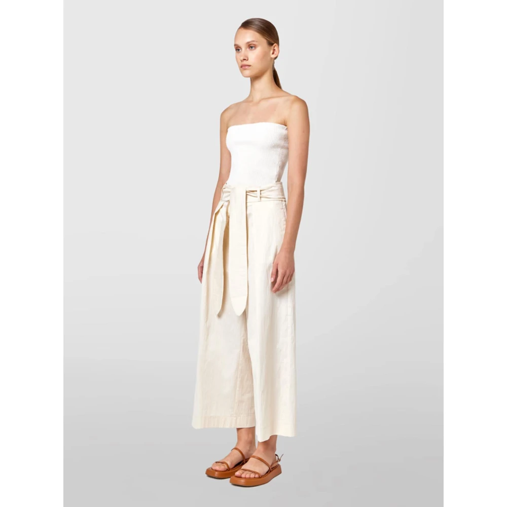 Alpha Studio Stijlvolle Broek Beige Dames