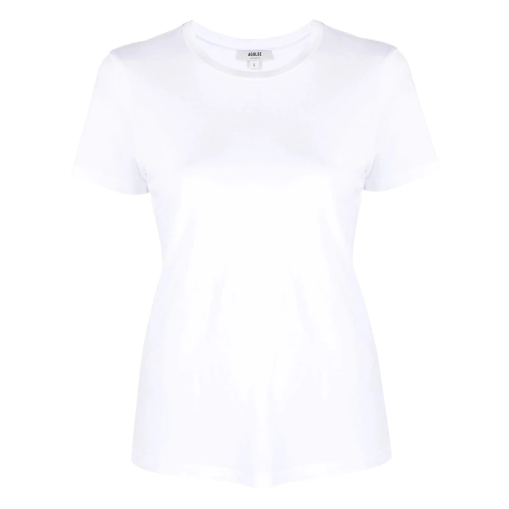 Agolde Witte Annise Tee White Dames