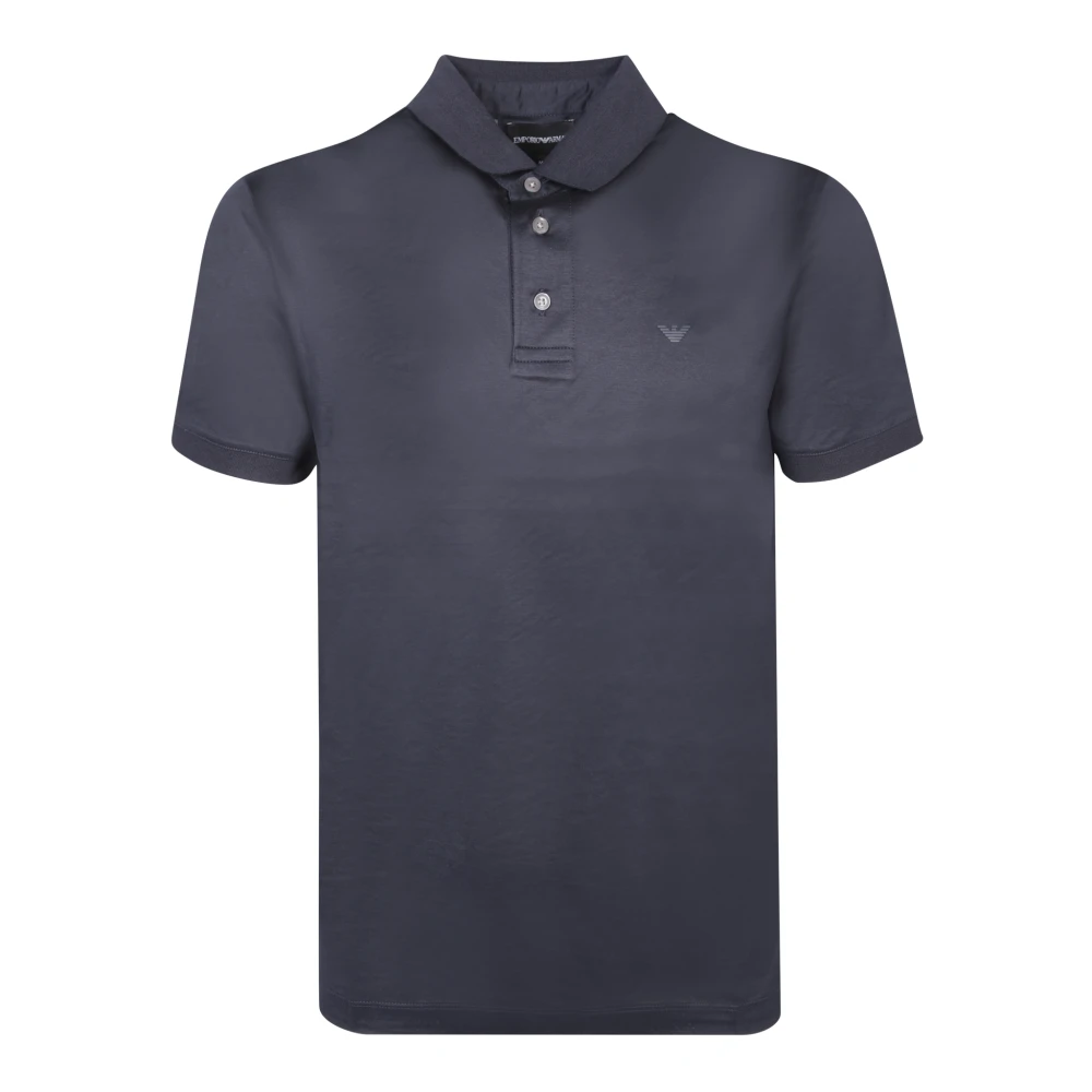 Emporio Armani Polo skjorta med broderad logotyp Blue, Herr