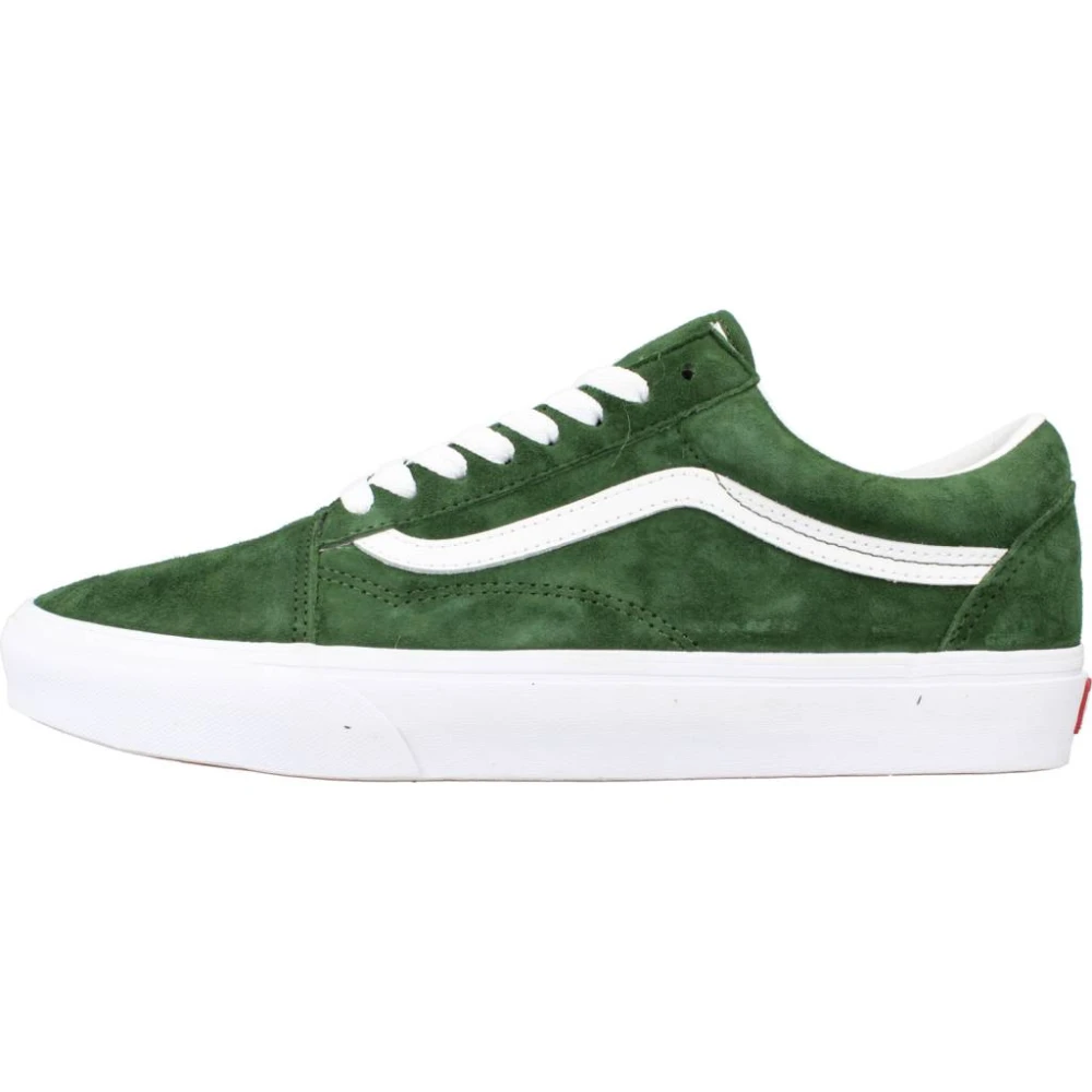 Vans Men's Green Classic Pig Suede Sneakers