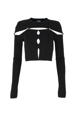 texture-cut-out-long-sleeve-top