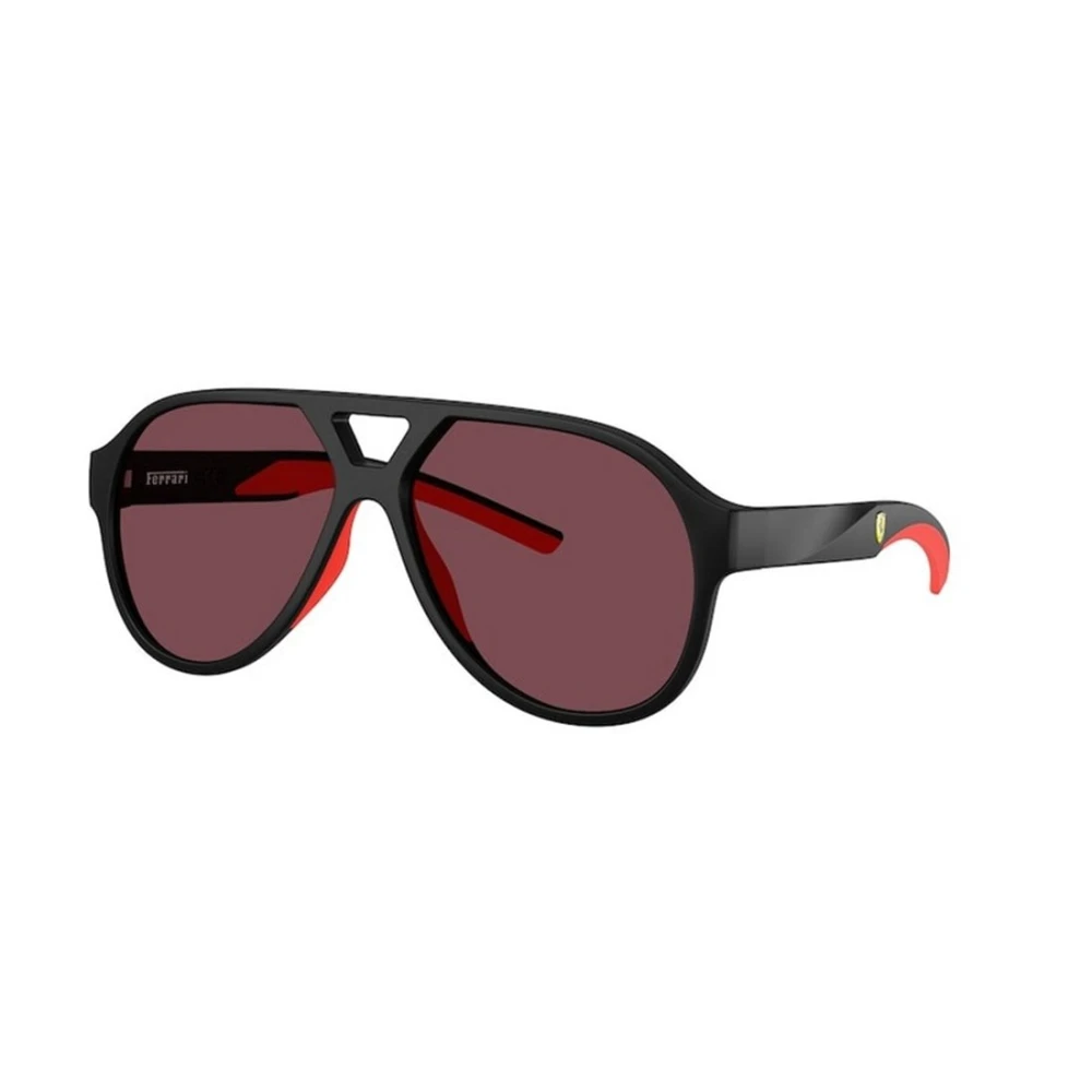 Ferrari Unisex Black Sunglasses, 58 Mm, Fz6014u 504/1E Sunglasses