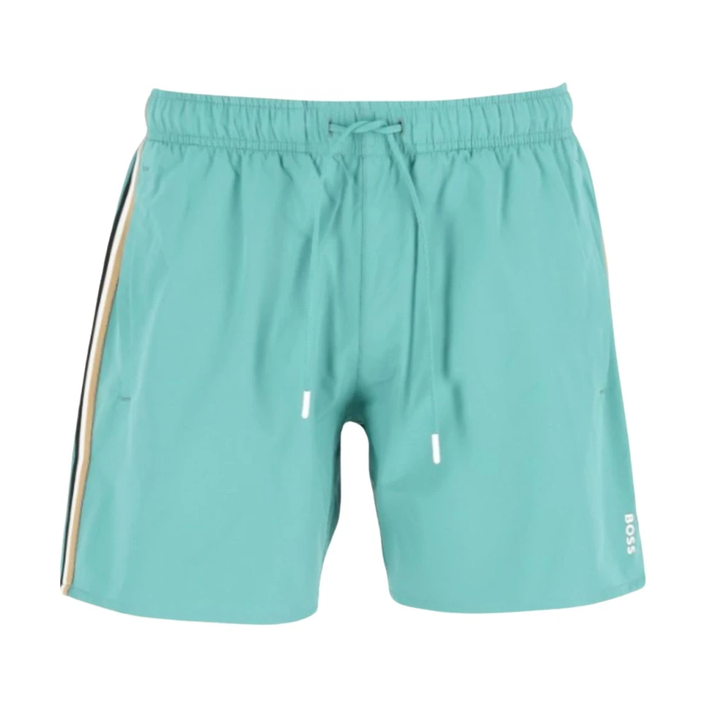 Hugo Boss Iconisch Heren Kostuum Green Heren
