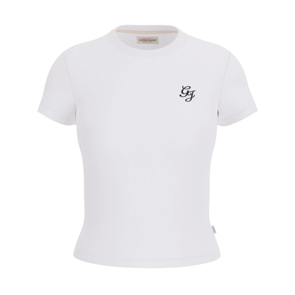 Guess - Tops > T-Shirts - White - Guess - Modalova