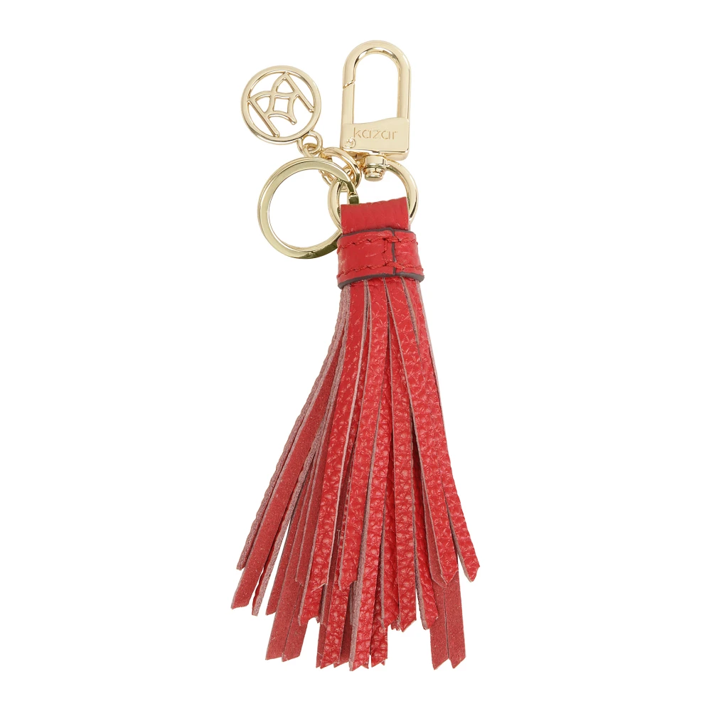Kazar Rode sleutelhanger met een koppeling Red Dames