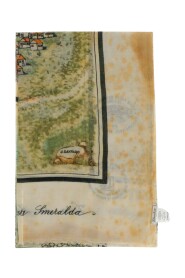 Schal aus Baumwollquadratmodell